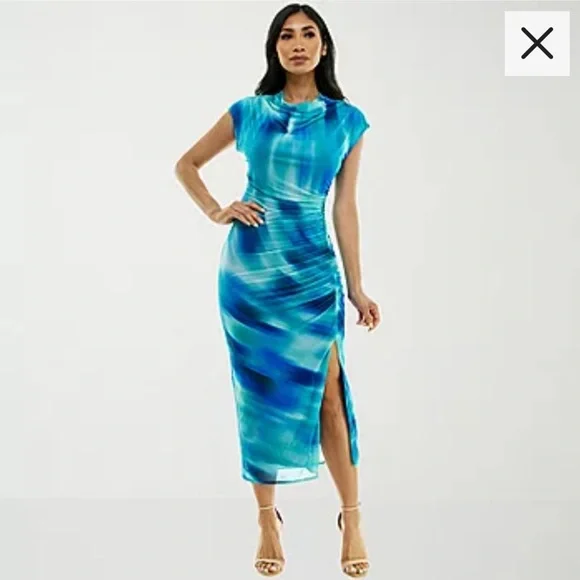off the shoulder zara dress Zara Bardot Midi Dress – L'Atelier London